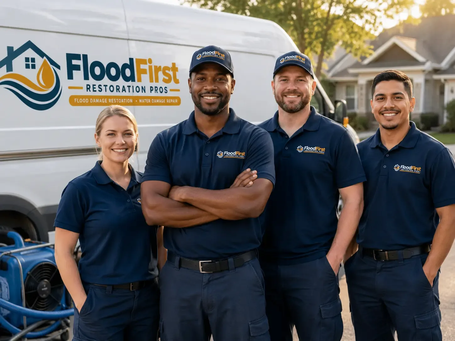 Flood Damage Restoration company in Many, LA