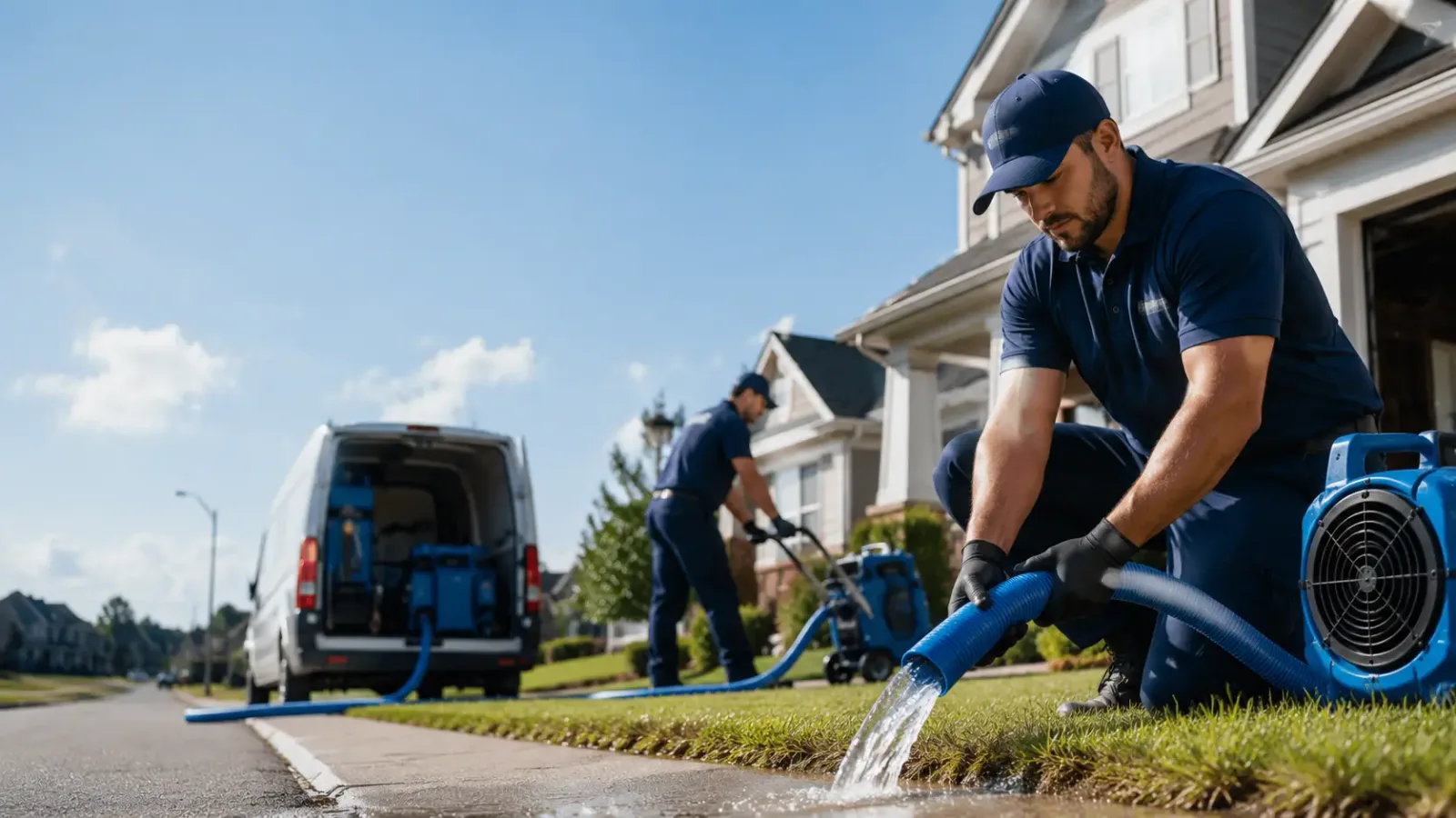 Flood Damage Restoration in Many, LA